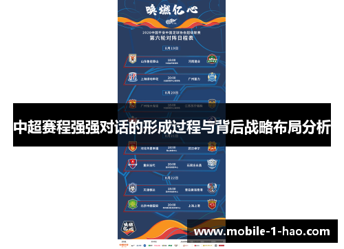 中超赛程强强对话的形成过程与背后战略布局分析