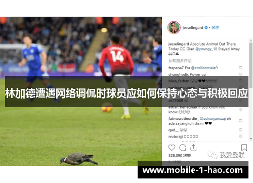林加德遭遇网络调侃时球员应如何保持心态与积极回应 林加德遭遇网络调侃时球员应如何保持心态与积极回应